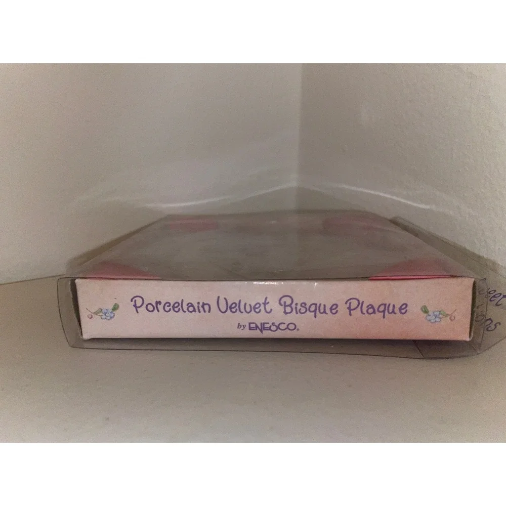 Precious Moments Sweet Inspirations Porcelain Bisque Plaque 129909 Enesco 1994